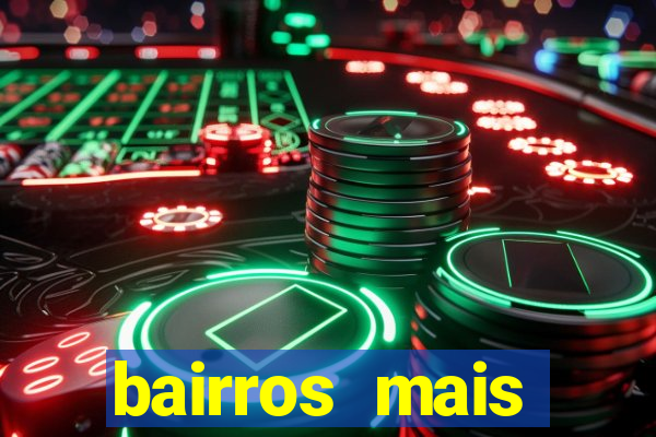 bairros mais perigosos de bh